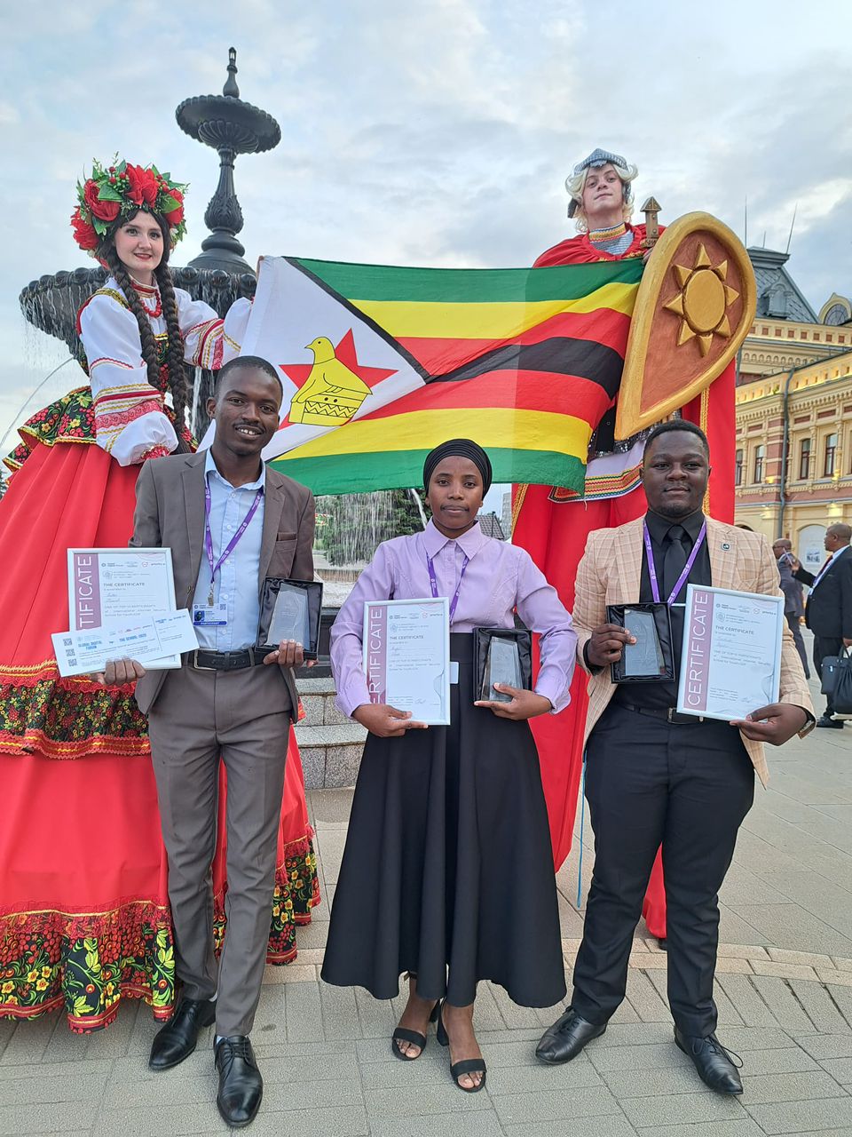 NUST Students Shine, Winning Awards at Global Digital Forum in Russia