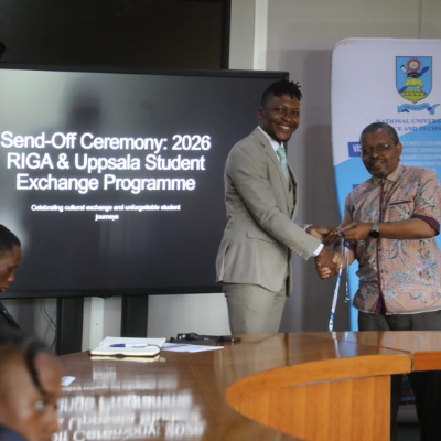 NUST sends seven students to Europe on transformative exchange programme