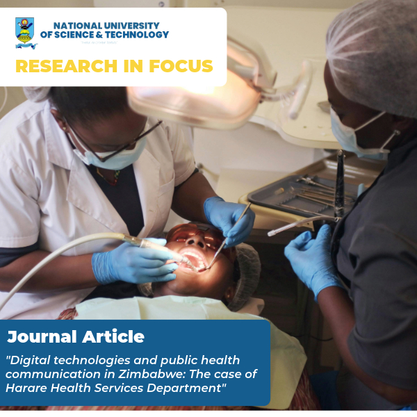 Digital technologies and public health communication in Zimbabwe: The case of Harare Health Services Department