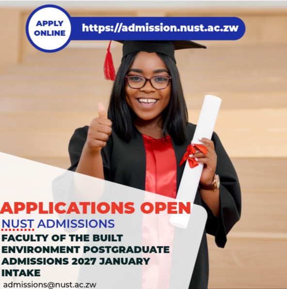 FACULTY OF THE BUILT ENVIRONMENT POSTGRADUATE ADMISSIONS 2027 JANUARY INTAKE