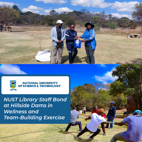 NUST Library Staff Bond at Hillside Dams in Wellness and Team-Building Exercise 